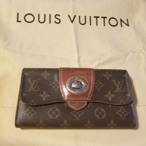 Louis Vuitton monogram clutch wallet